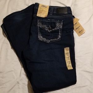 Dark Washed Silver Jeans
